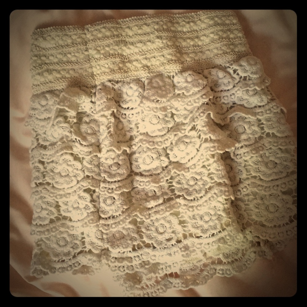 Sexsy Fashion Crochet Shorts